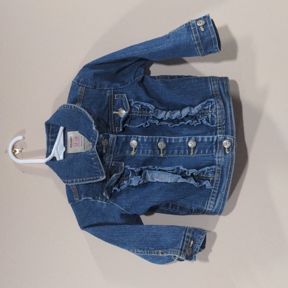 12-18 month toddler jean jacket
